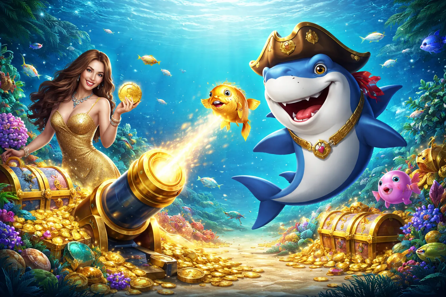 Trải nghiệm Bắn Cá Vàng sống động tại 5xyz